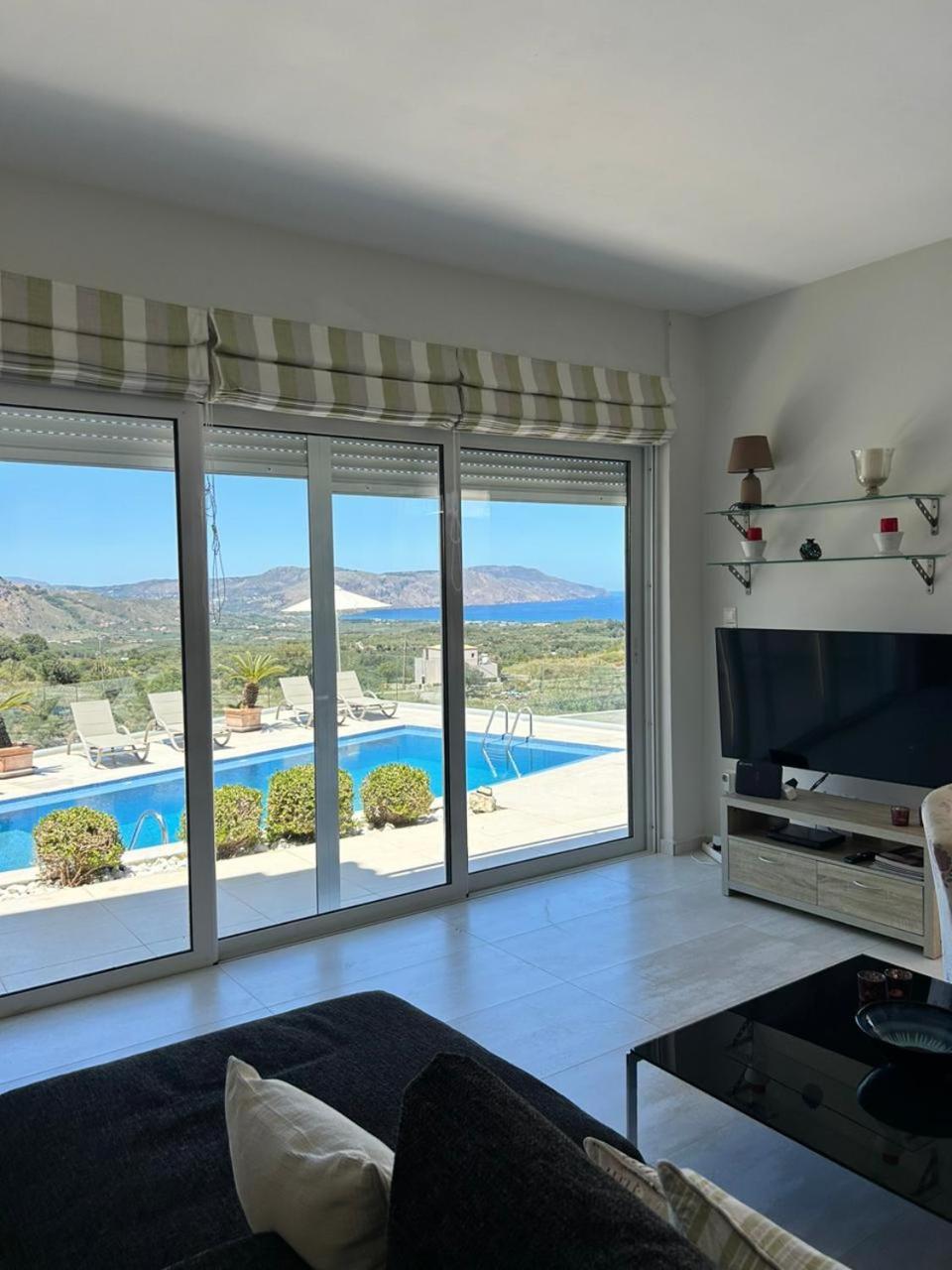 Villa Vuna - Private Pool -Sea View Ханя Екстериор снимка