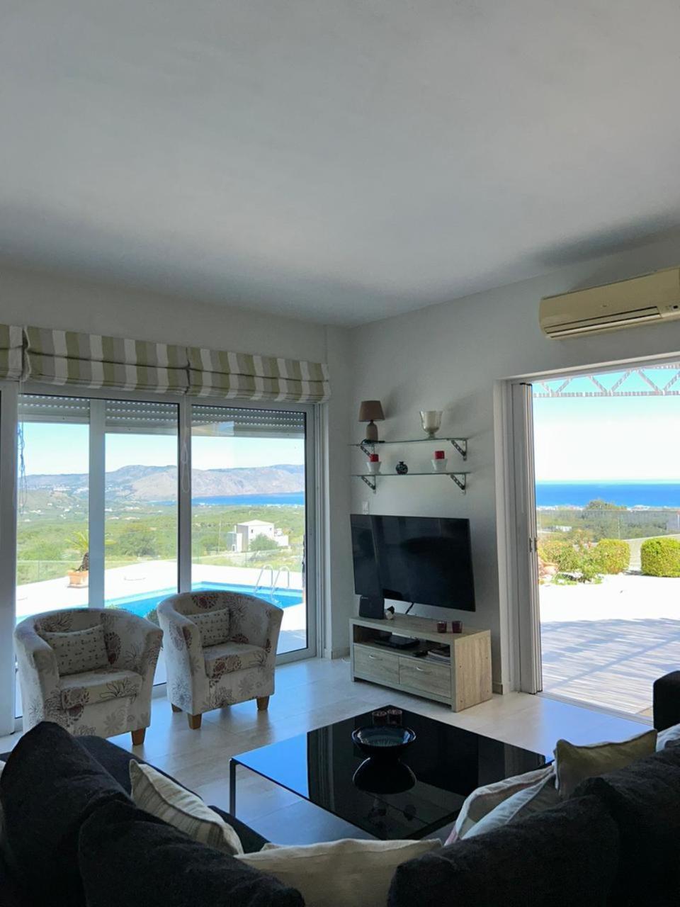 Villa Vuna - Private Pool -Sea View Ханя Екстериор снимка