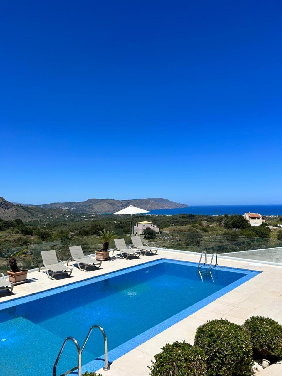 Villa Vuna - Private Pool -Sea View Ханя Екстериор снимка