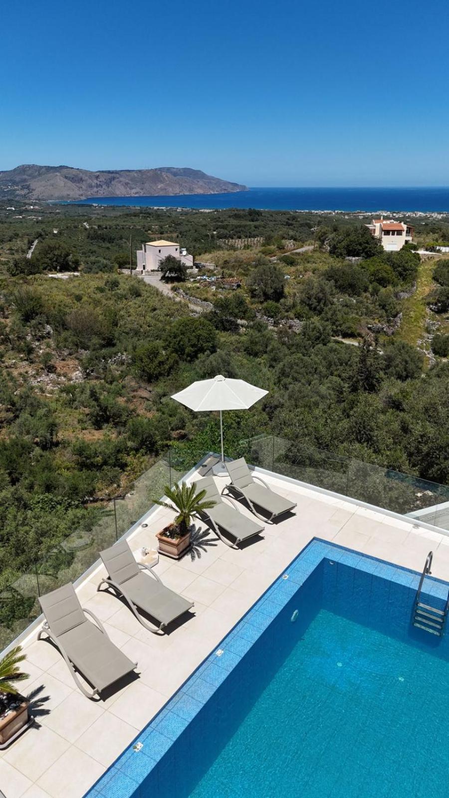 Villa Vuna - Private Pool -Sea View Ханя Екстериор снимка
