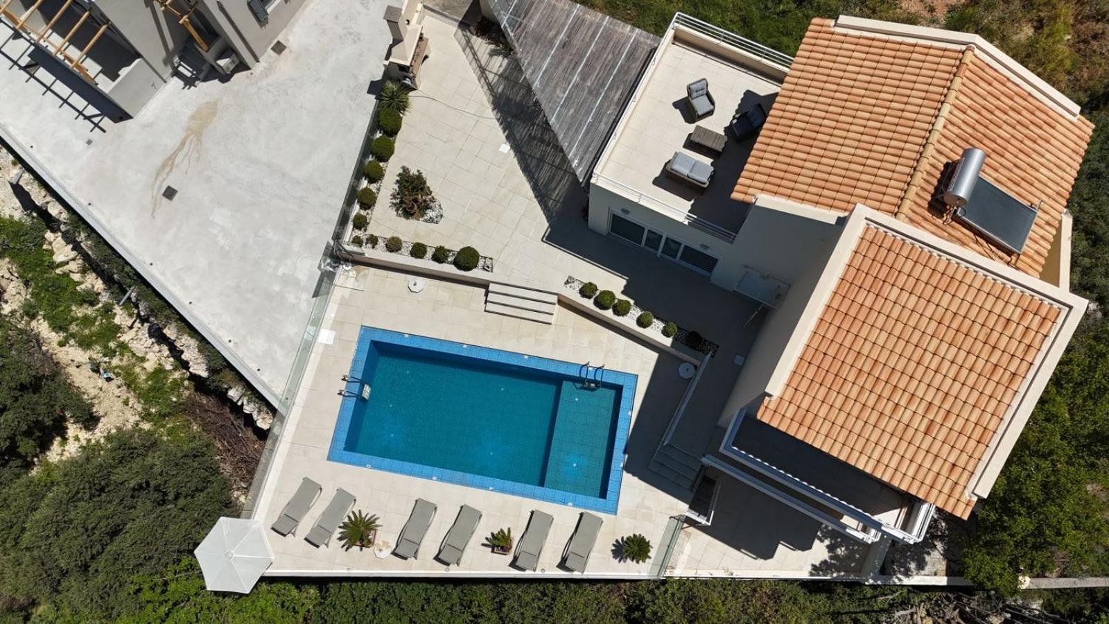 Villa Vuna - Private Pool -Sea View Ханя Екстериор снимка